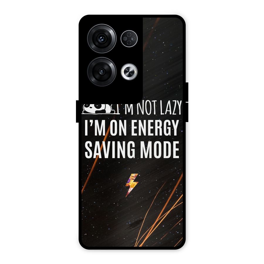 Energy Saving Mode Metal Back Case for Oppo Reno8 Pro 5G