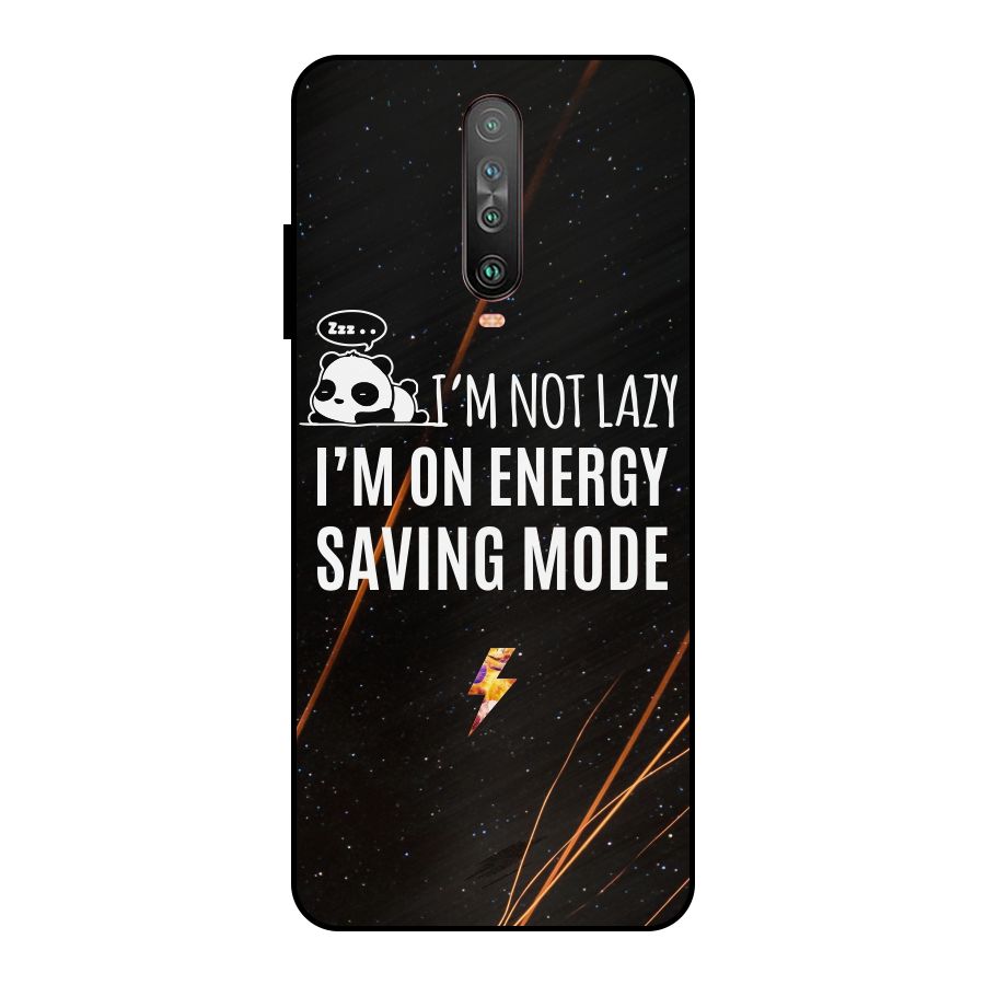 Energy Saving Mode Metal Back Case for Poco X2
