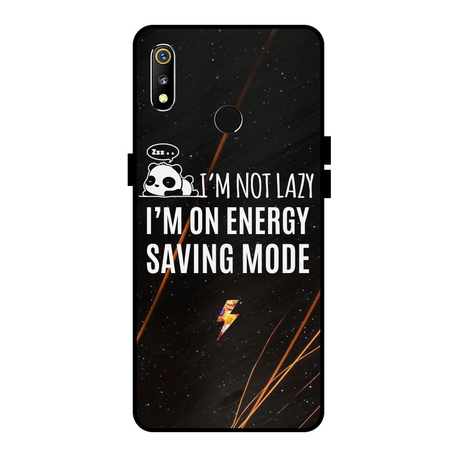 Energy Saving Mode Metal Back Case for Realme 3i