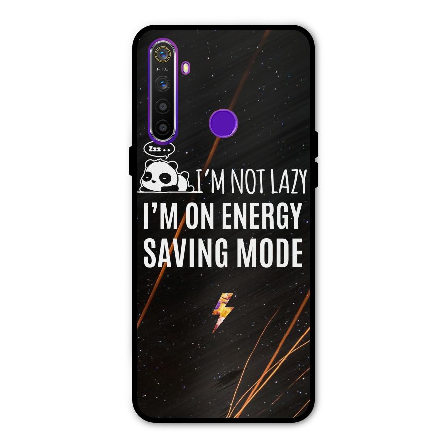 Energy Saving Mode Metal Back Case for Realme Narzo 10