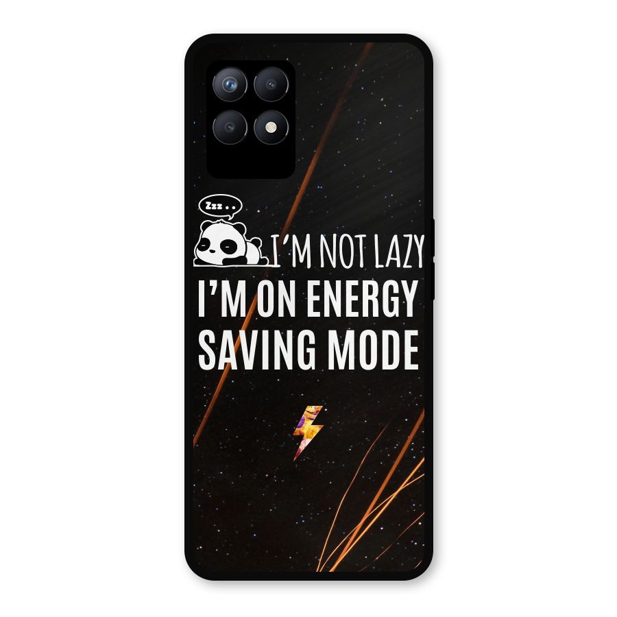 Energy Saving Mode Metal Back Case for Realme Narzo 50