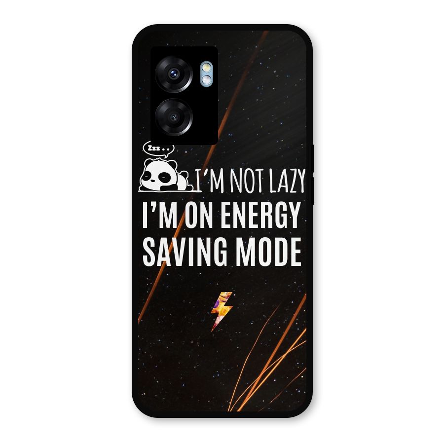 Energy Saving Mode Metal Back Case for Realme Narzo 50 5G