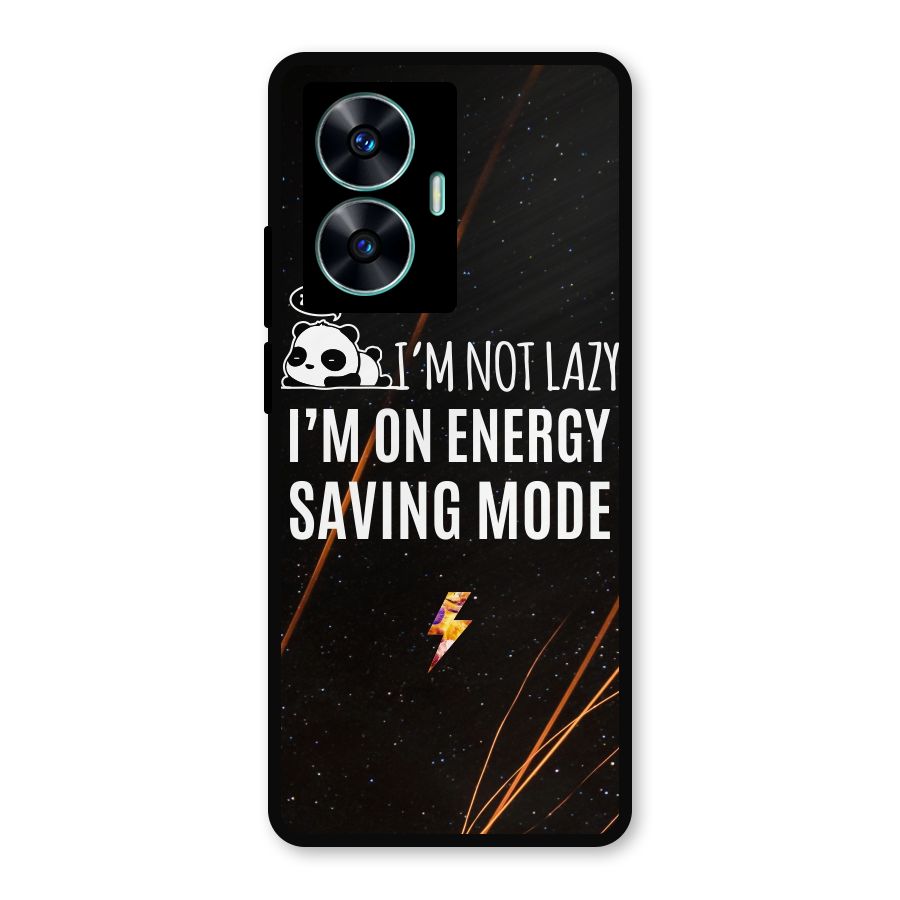 Energy Saving Mode Metal Back Case for Realme Narzo N55