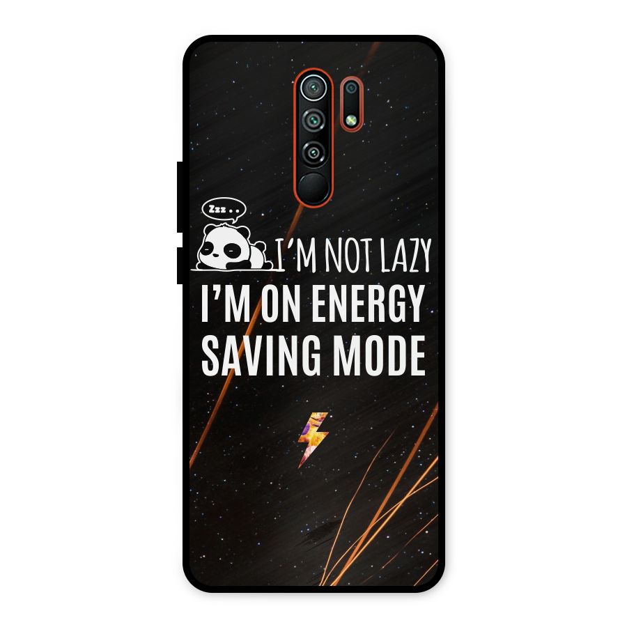 Energy Saving Mode Metal Back Case for Redmi 9 Prime