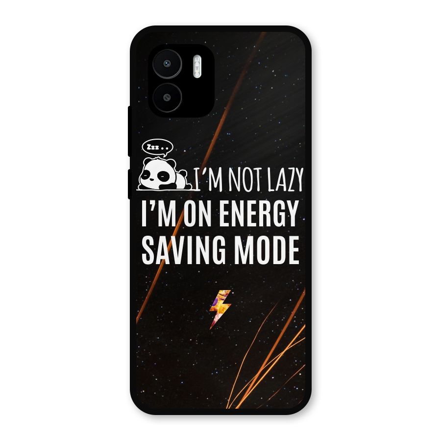 Energy Saving Mode Metal Back Case for Redmi A2