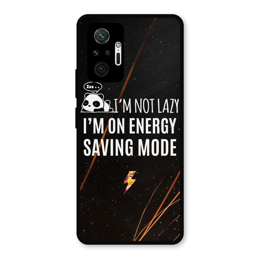 Energy Saving Mode Metal Back Case for Redmi Note 10 Pro