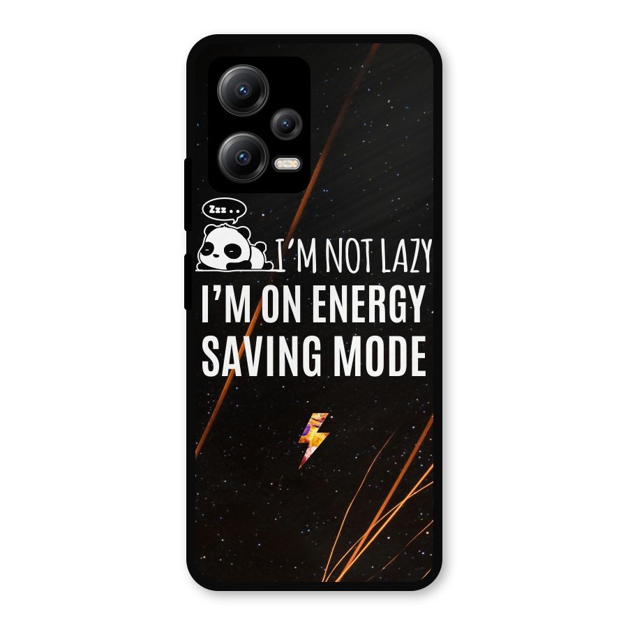 Energy Saving Mode Metal Back Case for Redmi Note 12 5G