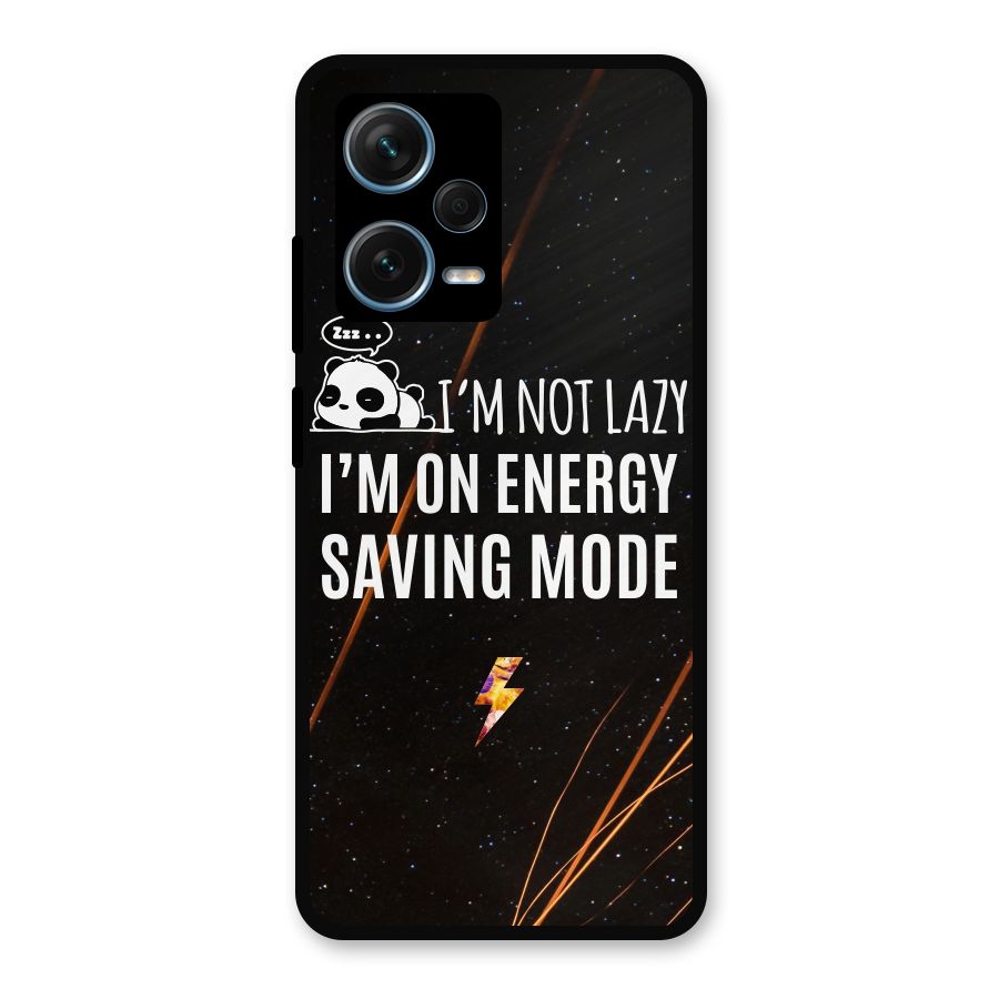 Energy Saving Mode Metal Back Case for Redmi Note 12 Pro Plus 5G