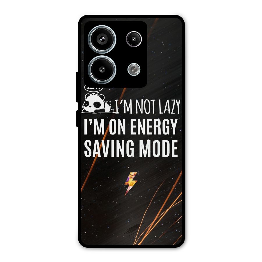 Energy Saving Mode Metal Back Case for Redmi Note 13 Pro 5G