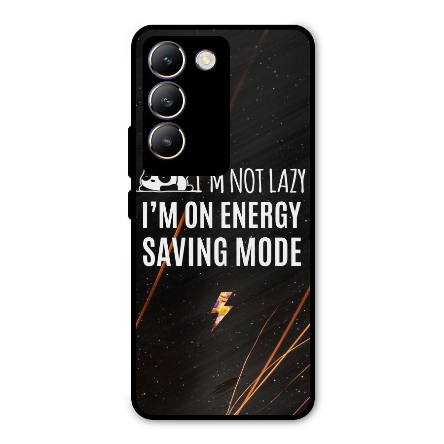 Energy Saving Mode Metal Back Case for Vivo T3 5G