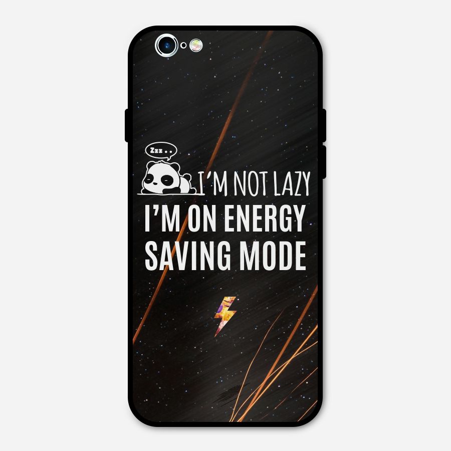 Energy Saving Mode Metal Back Case for iPhone 6 6s