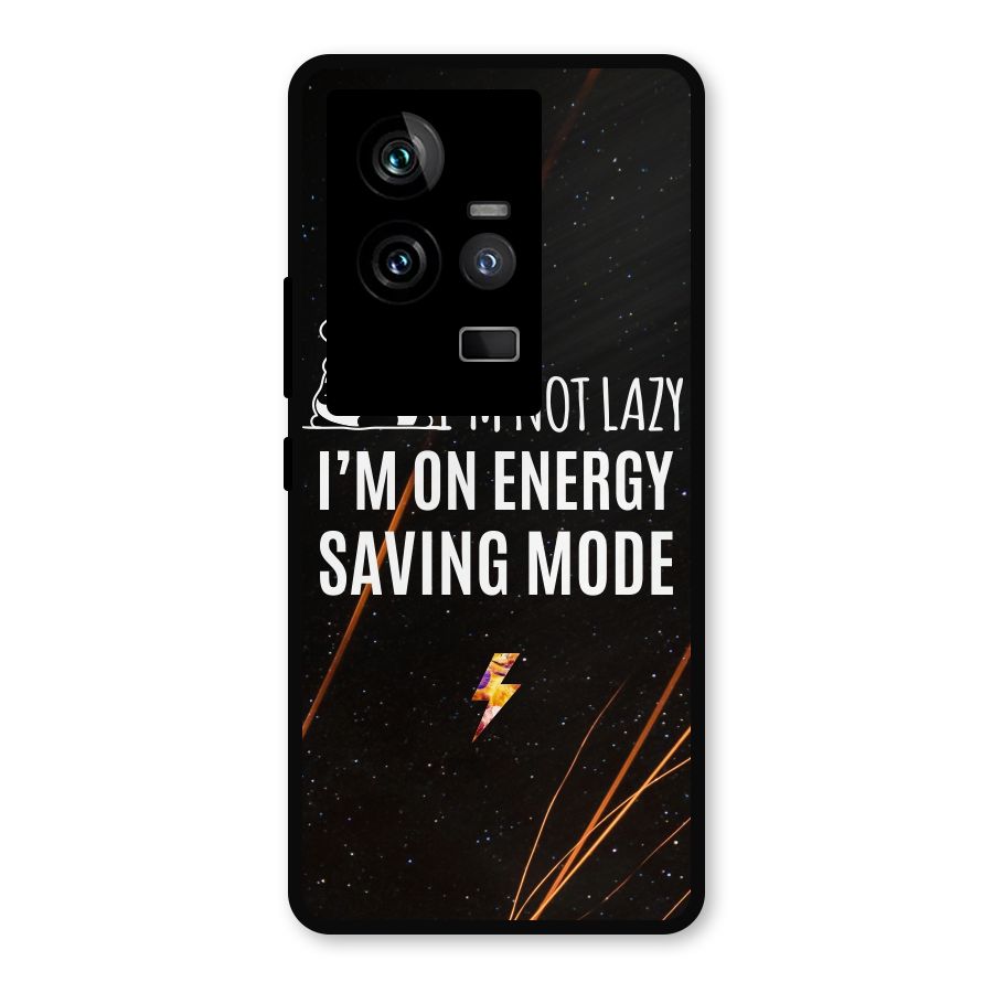 Energy Saving Mode Metal Back Case for iQOO 11 5G