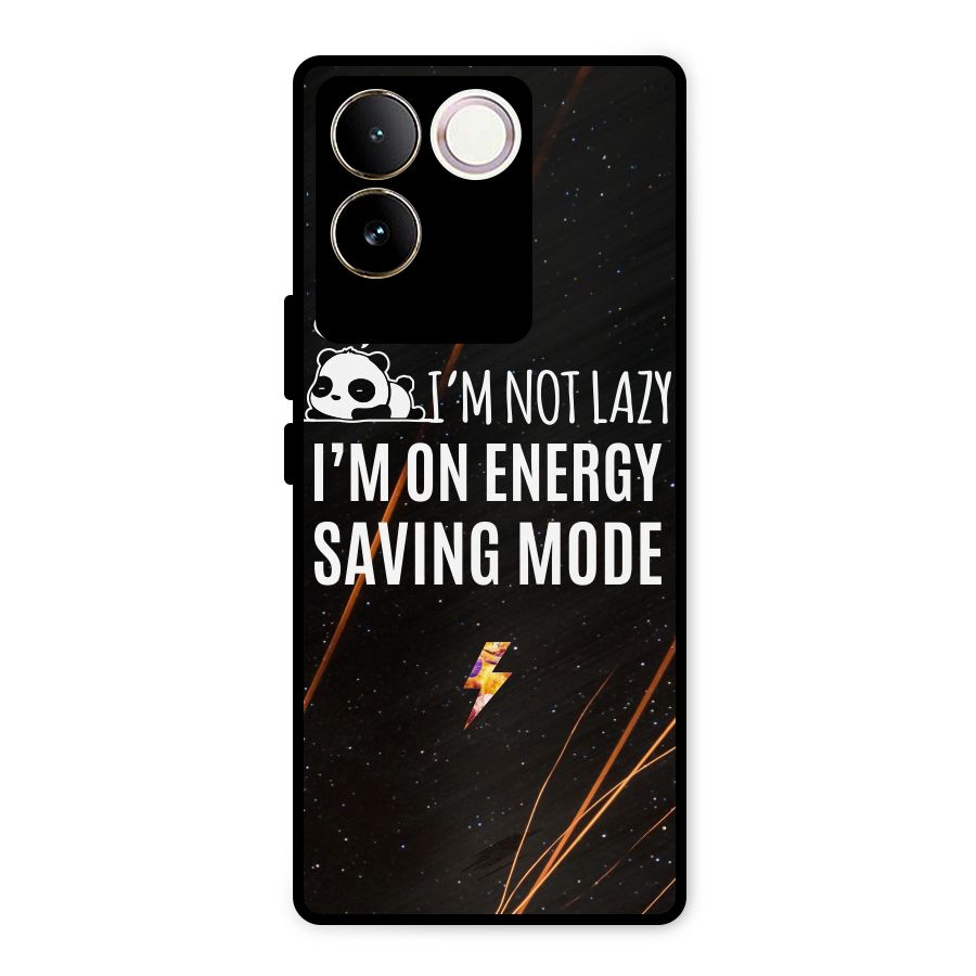 Energy Saving Mode Metal Back Case for iQOO Z7 Pro