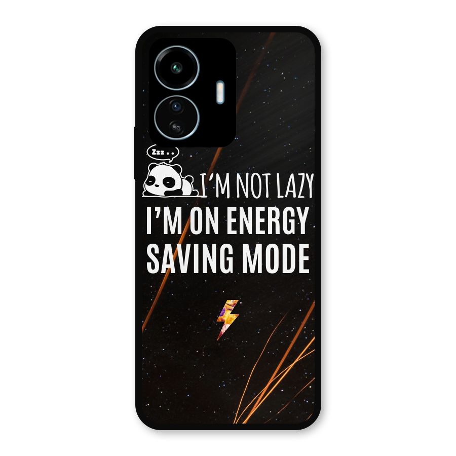 Energy Saving Mode Metal Back Case for vivo iQOO Z6 Lite 5G