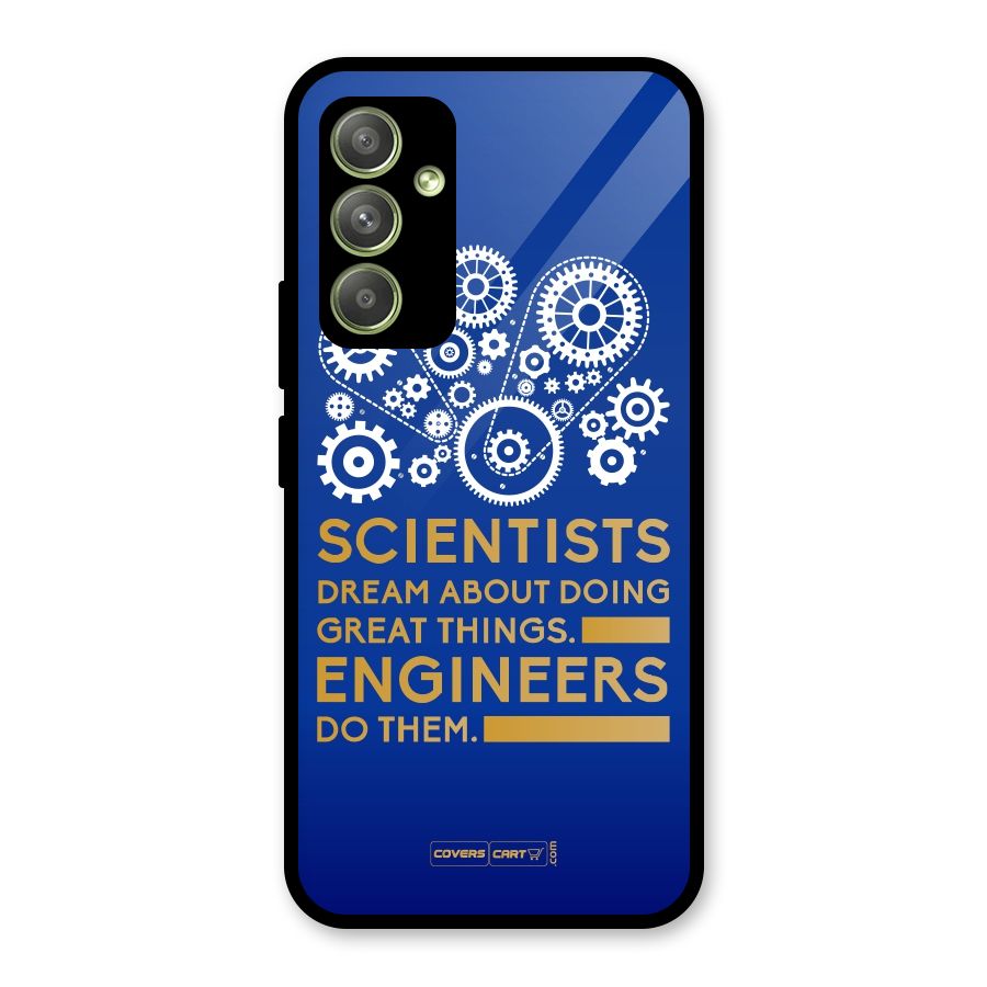 Engineer Glass Back Case for Galaxy A54
