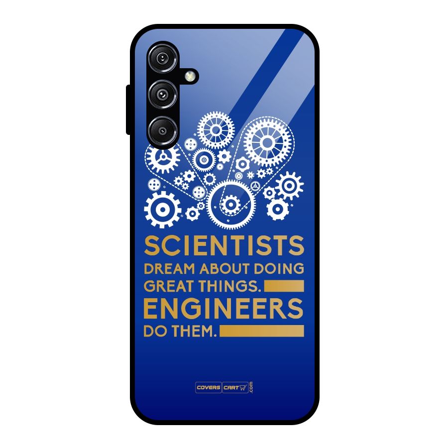 Engineer Glass Back Case for Galaxy M34 5G