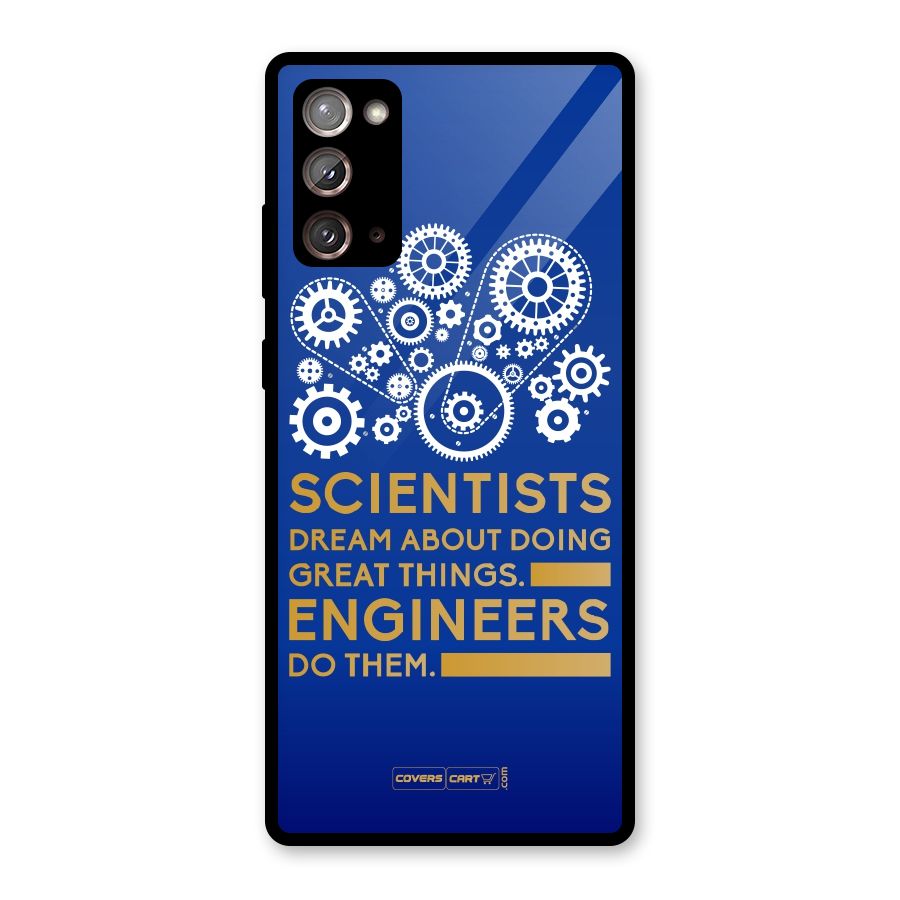 Engineer Glass Back Case for Galaxy Note 20