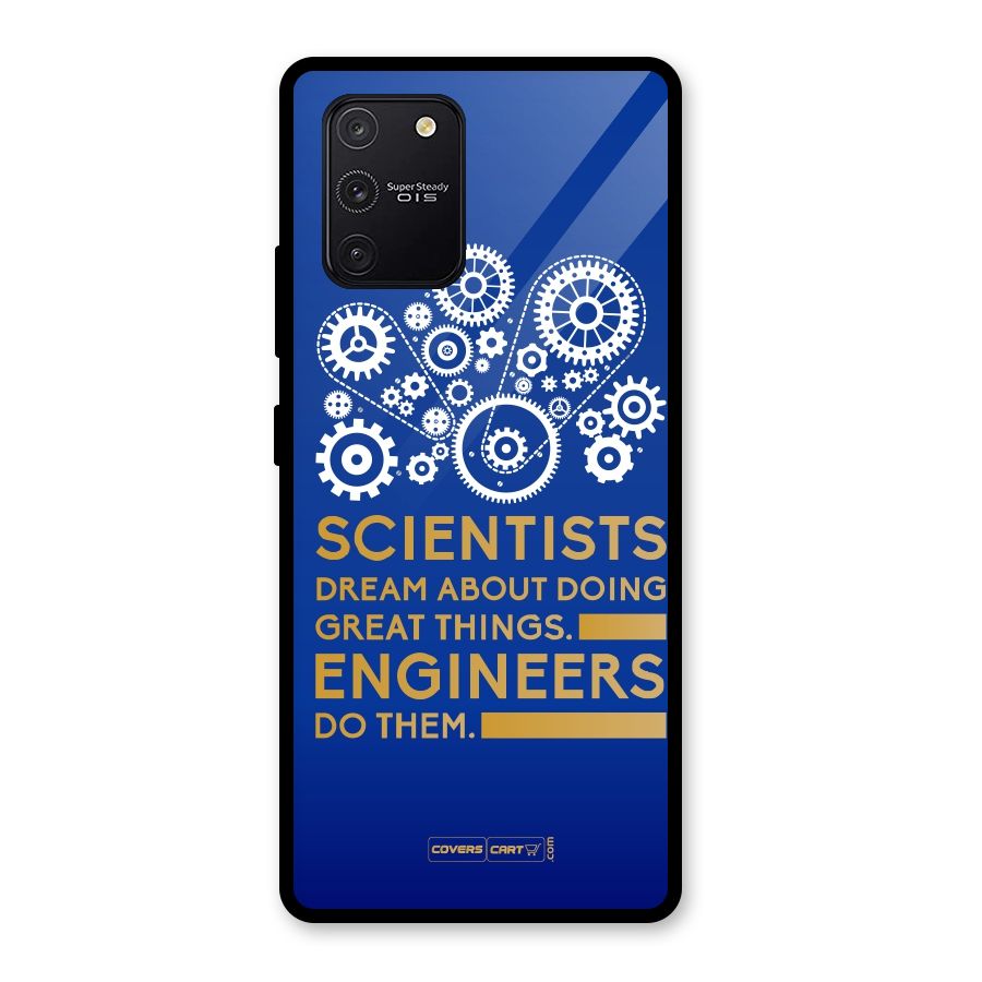 Engineer Glass Back Case for Galaxy S10 Lite