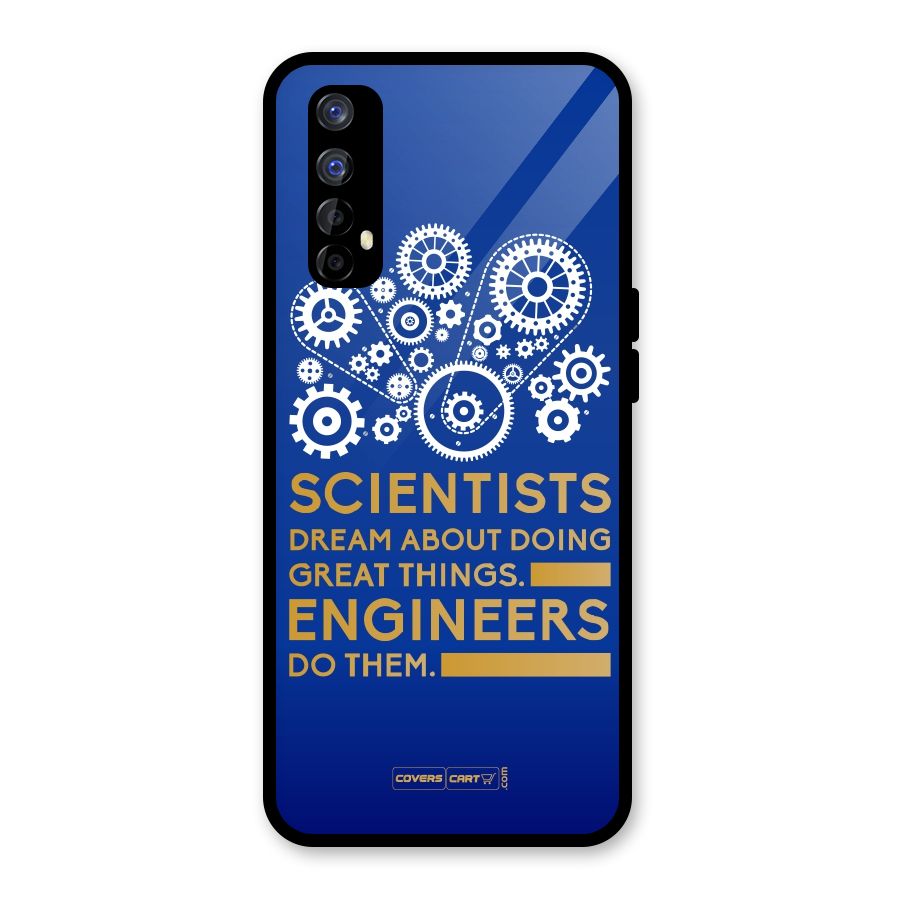 Engineer Glass Back Case for Realme 7