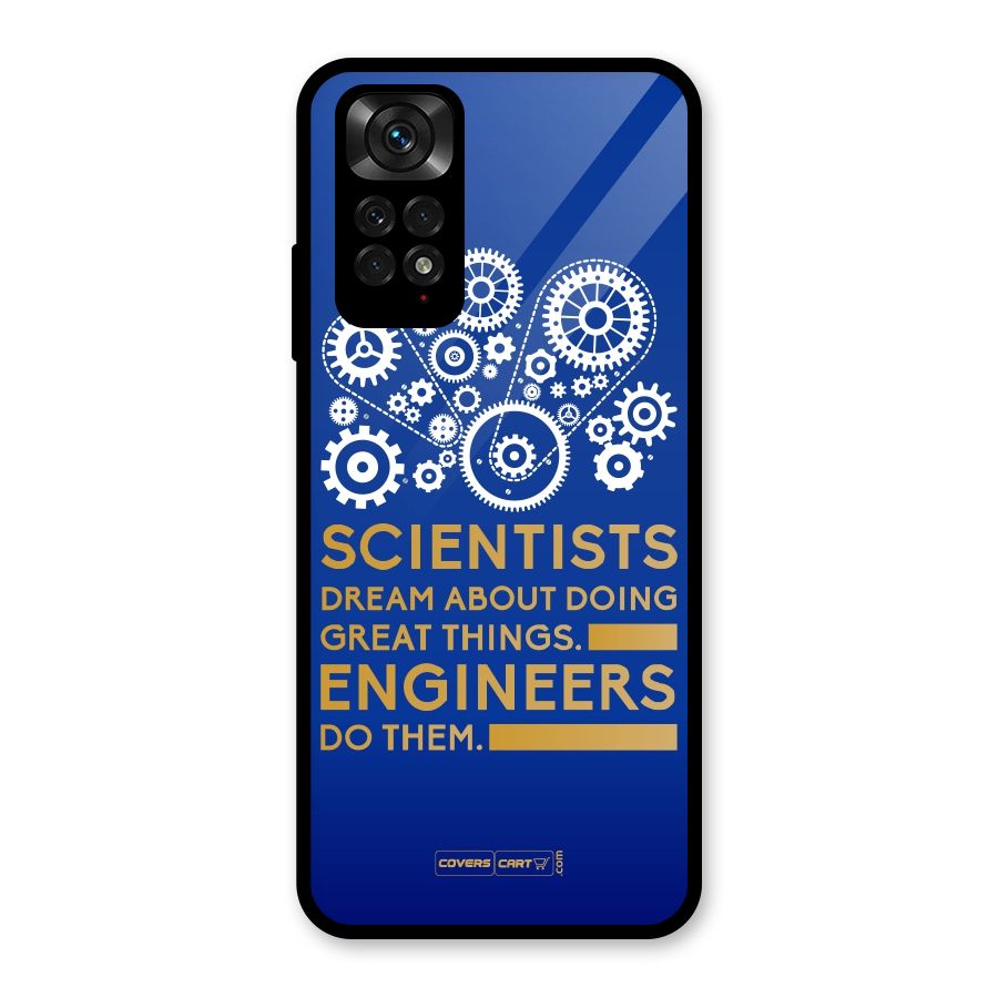 Engineer Glass Back Case for Redmi Note 11S