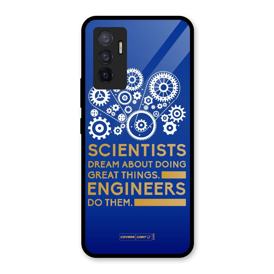 Engineer Glass Back Case for Vivo V23e