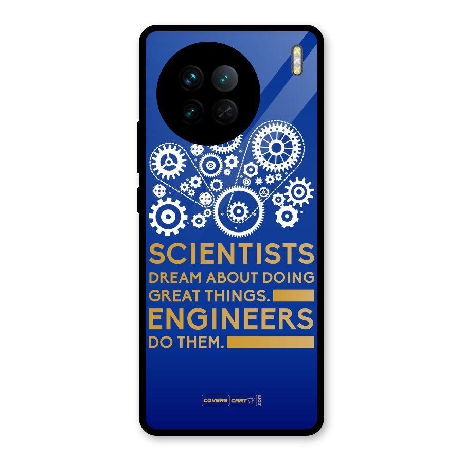 Engineer Glass Back Case for Vivo X90