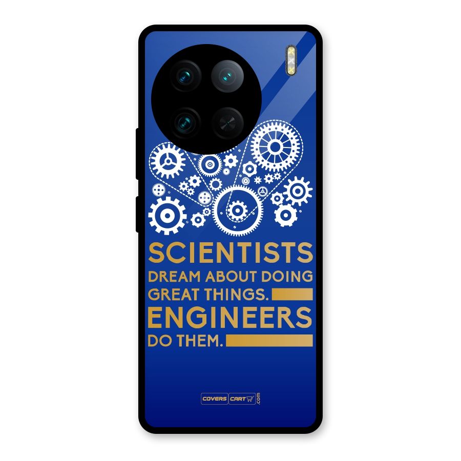 Engineer Glass Back Case for Vivo X90 Pro