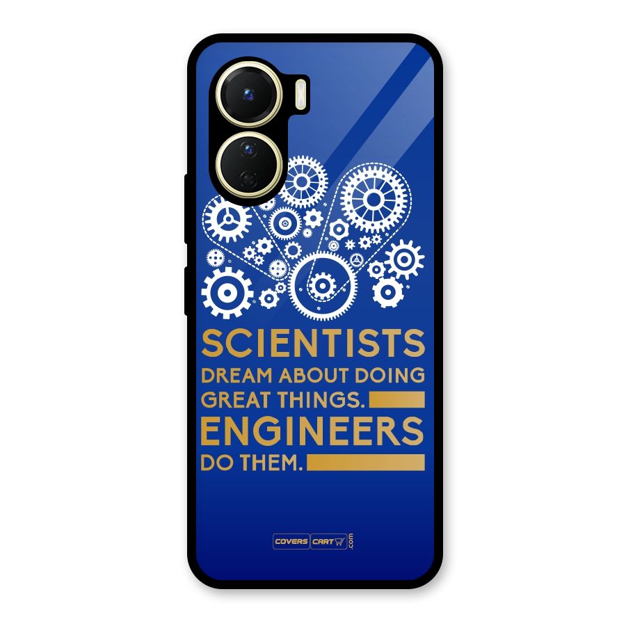 Engineer Glass Back Case for Vivo Y16