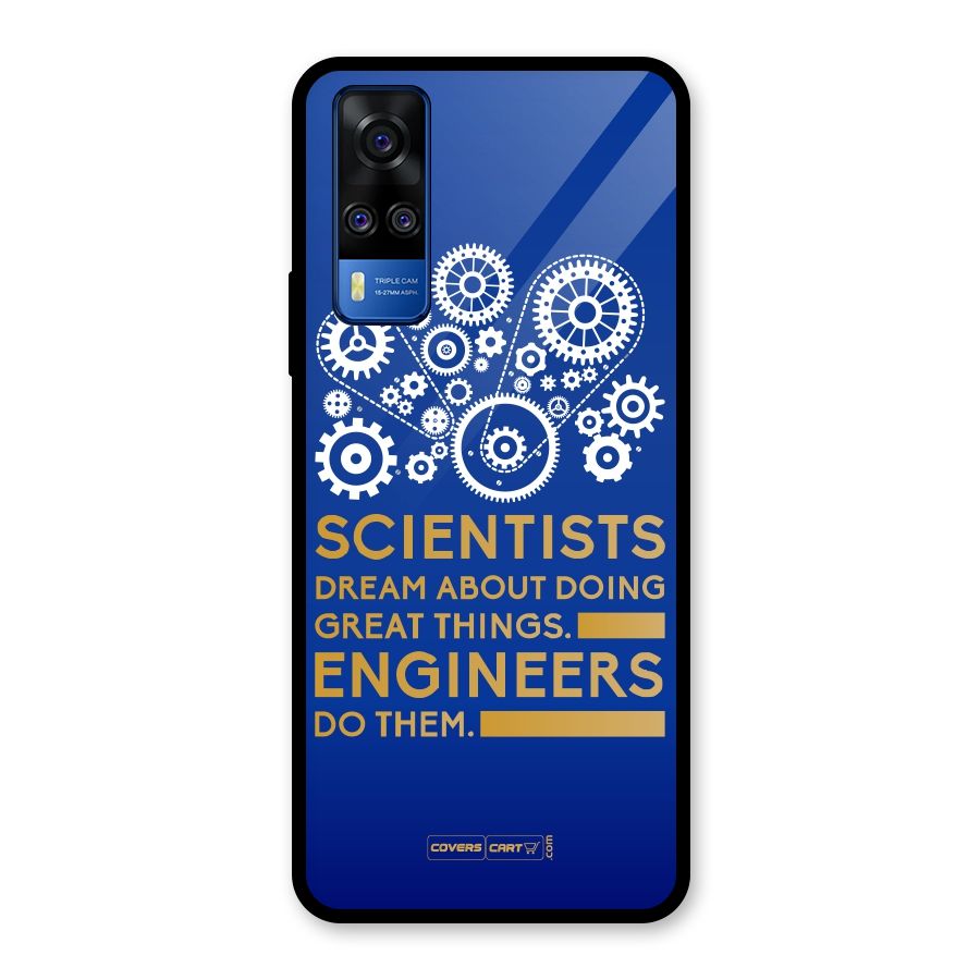 Engineer Glass Back Case for Vivo Y31