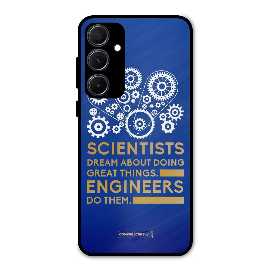 Engineer Metal Back Case for Galaxy A35