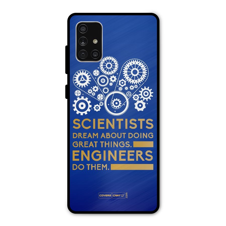 Engineer Metal Back Case for Galaxy A71
