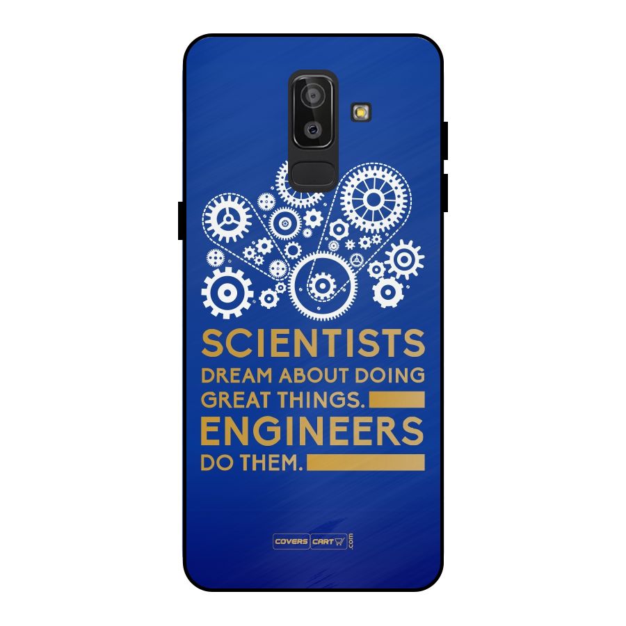 Engineer Metal Back Case for Galaxy J8