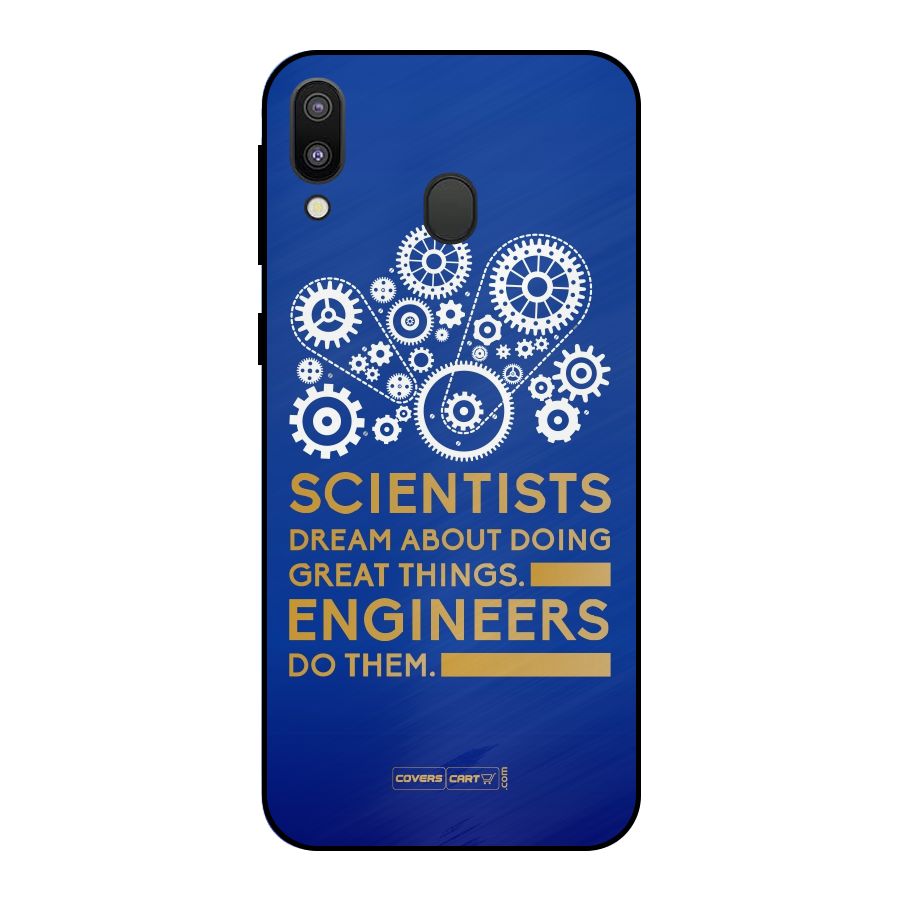 Engineer Metal Back Case for Galaxy M20