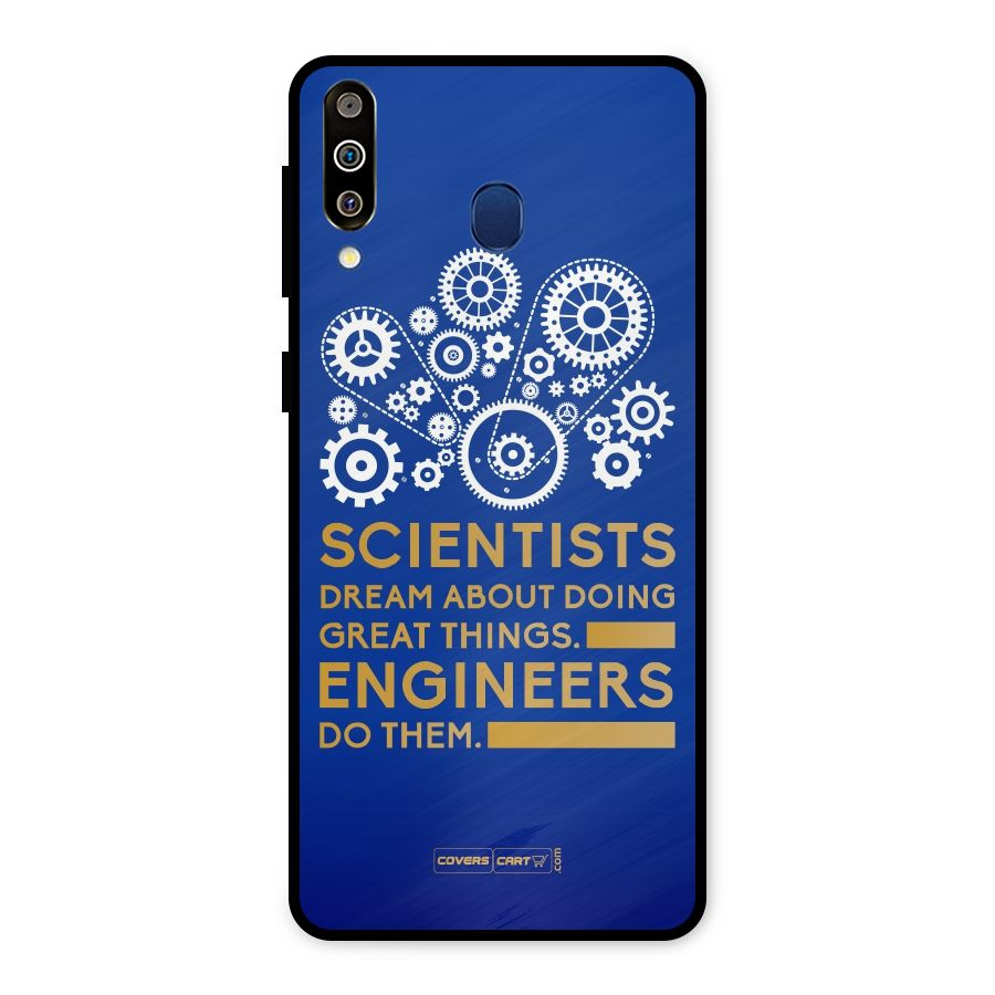 Engineer Metal Back Case for Galaxy M30