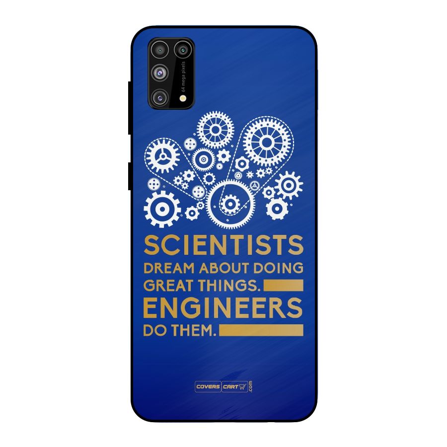 Engineer Metal Back Case for Galaxy M31
