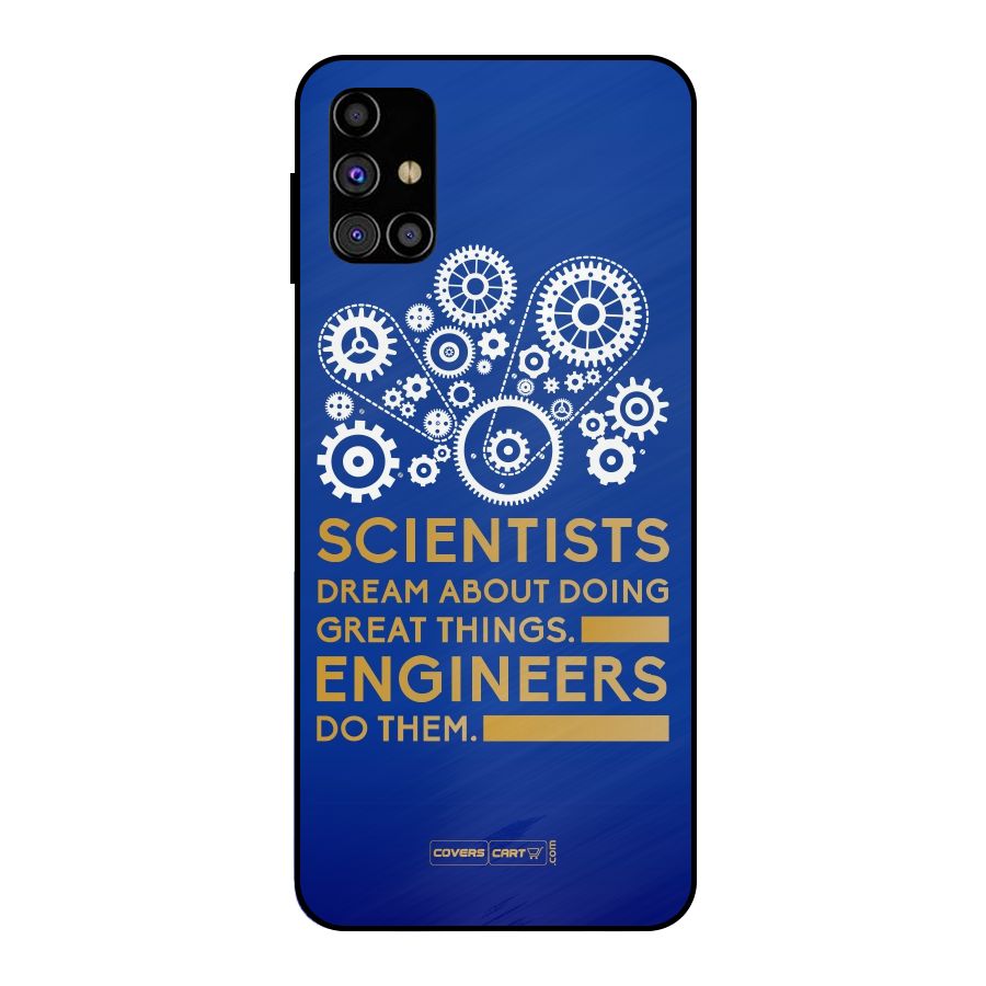 Engineer Metal Back Case for Galaxy M31s