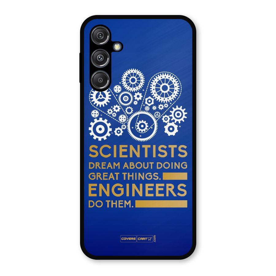 Engineer Metal Back Case for Galaxy M34 5G