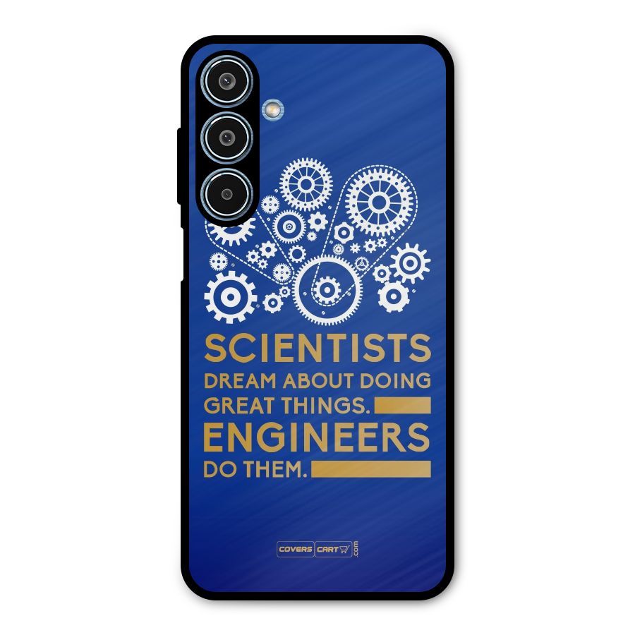 Engineer Metal Back Case for Galaxy M35