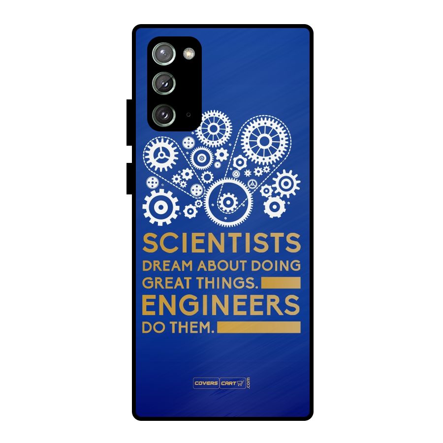 Engineer Metal Back Case for Galaxy Note 20