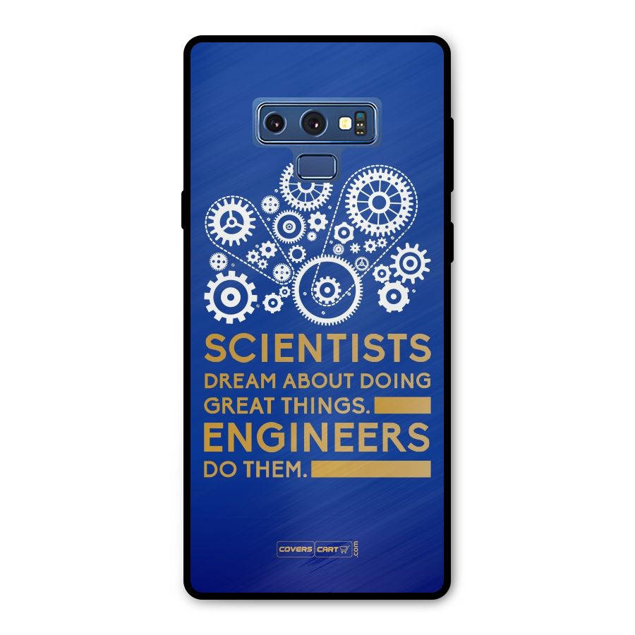 Engineer Metal Back Case for Galaxy Note 9