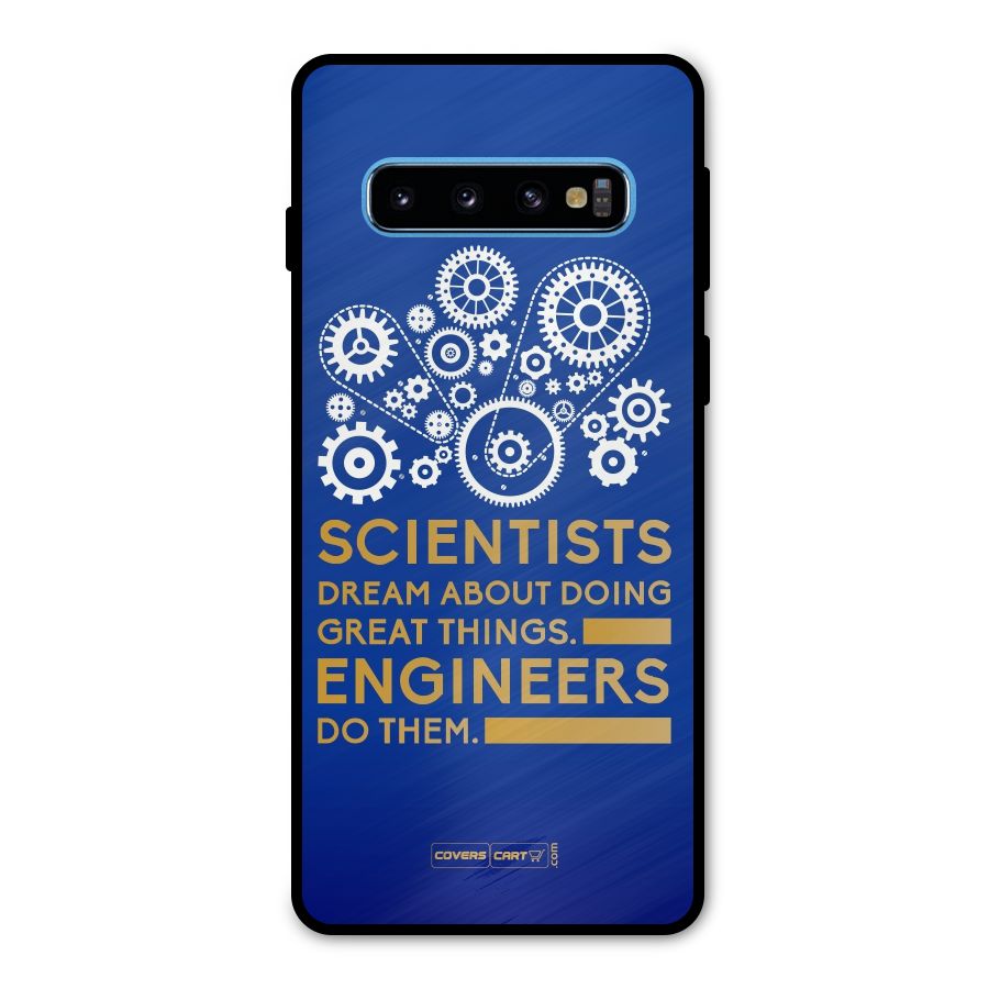 Engineer Metal Back Case for Galaxy S10