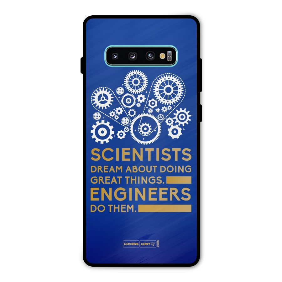 Engineer Metal Back Case for Galaxy S10 Plus