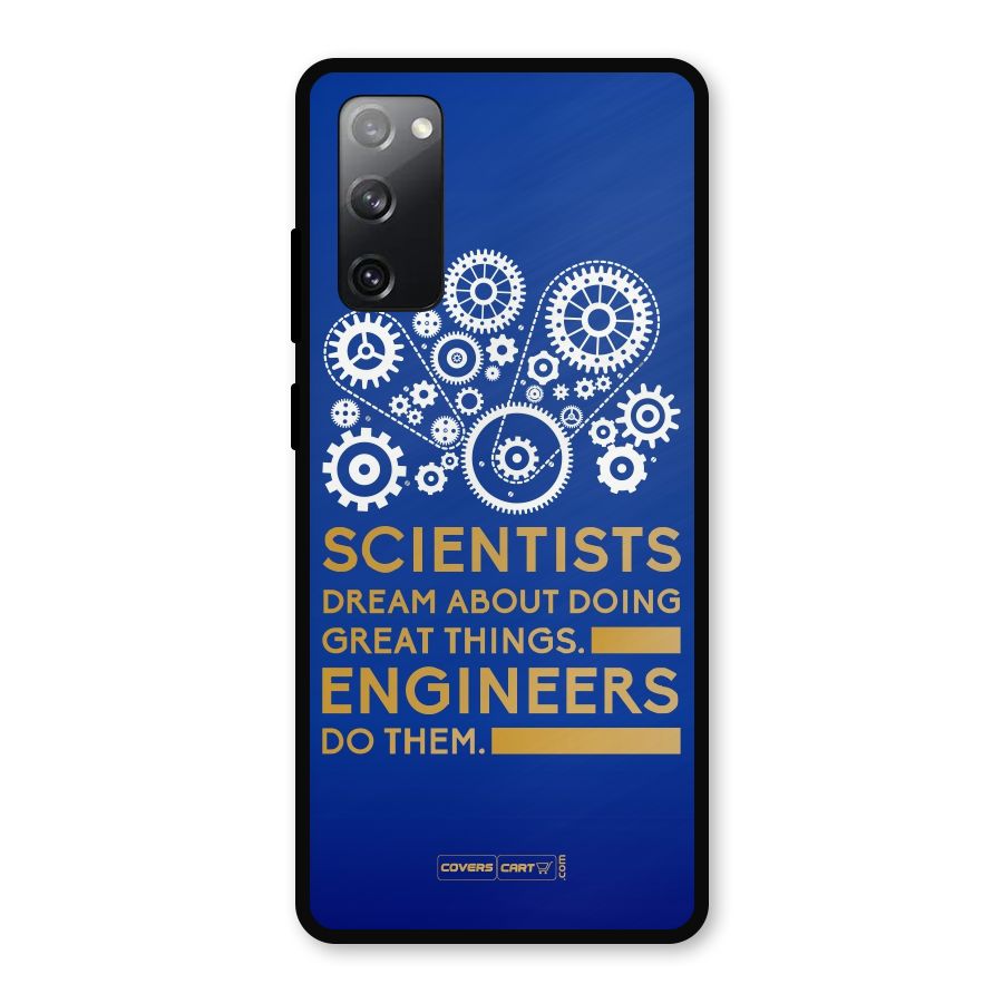 Engineer Metal Back Case for Galaxy S20 FE