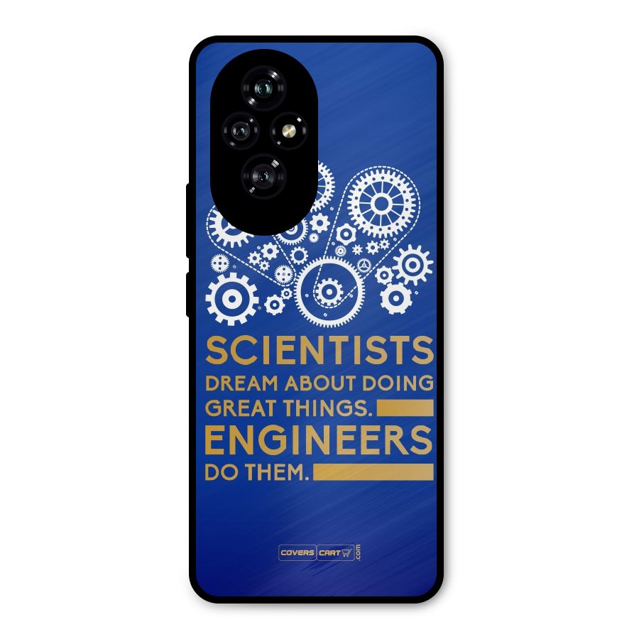 Engineer Metal Back Case for Honor 200