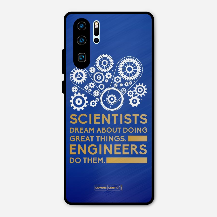 Engineer Metal Back Case for Huawei P30 Pro