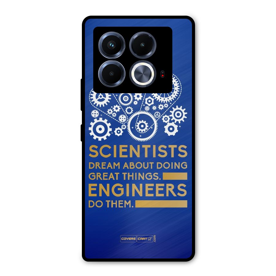Engineer Metal Back Case for Infinix Note 40 5G