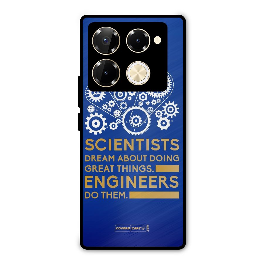 Engineer Metal Back Case for Infinix Note 40 Pro