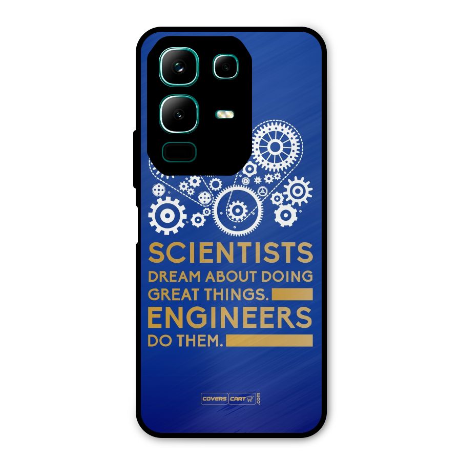 Engineer Metal Back Case for Infinix Note 50x