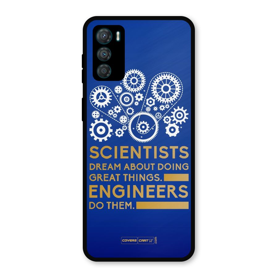 Engineer Metal Back Case for Moto G42