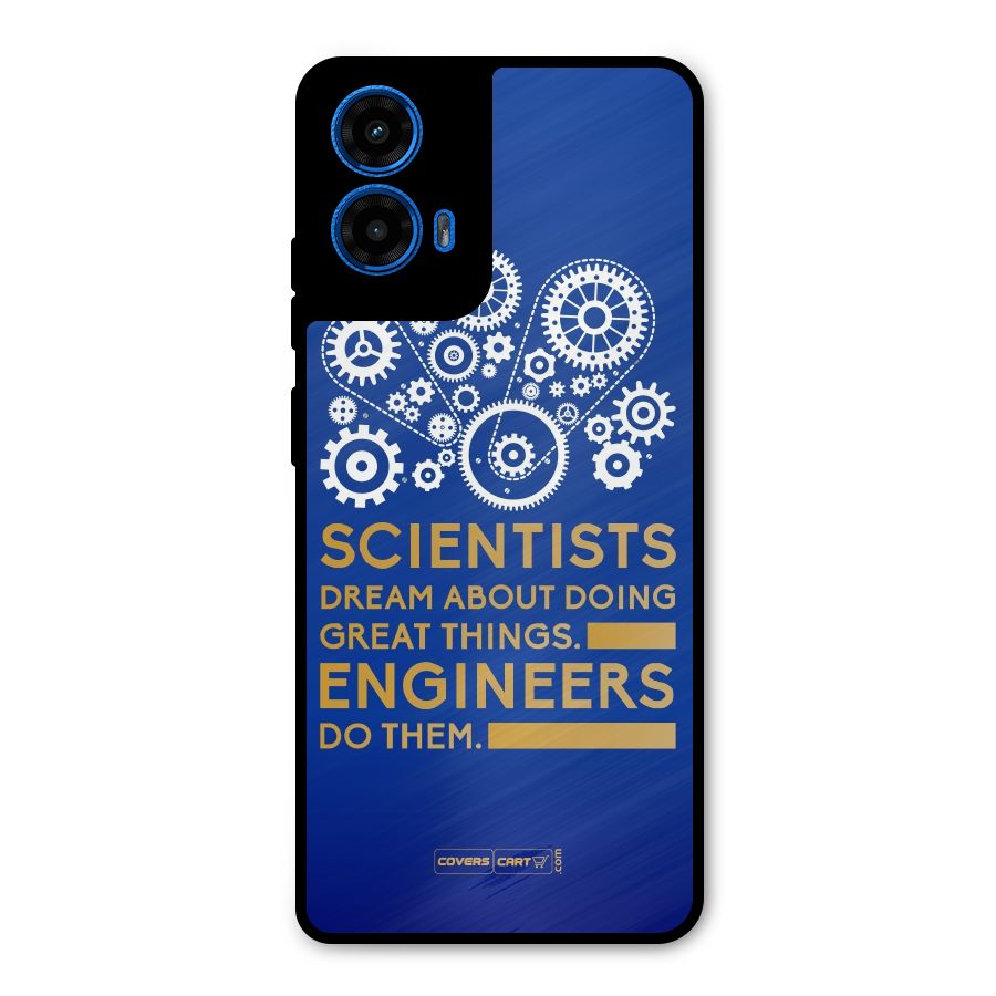 Engineer Metal Back Case for Moto G45